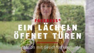 ABUS FaceXess - Video-Türstation mit Gesichtserkennung | Ein Lächeln öffnet Türen!