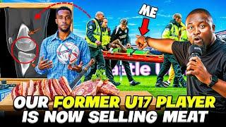 Nigerian professional footballer becomes goat meat seller