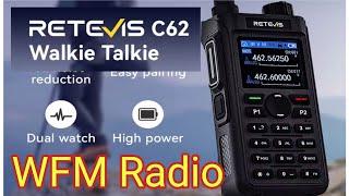 Retevis C62 - Activate Broadcast Radio