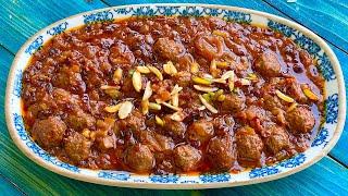 خورشت الو زرشک از خورش های خوشمزه ی ایرانی با طعم متفاوت