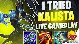 I Tried Kalista - Wild Rift HellsDevil Plus Gameplay