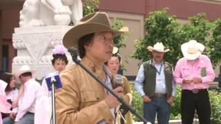 Tian Guo Marching Band Ceremony Greeting from Alderman John Mar