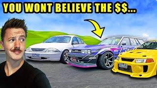 The TOTAL cost of EVERY DRIFT CAR at a Single Event! 50 + CARS