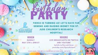 Birthday Party! Fundraising for St. Jude Children's Research Hospital!