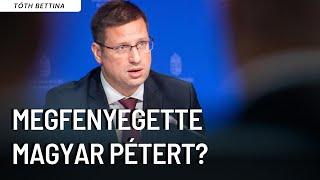 Mire utalt Gulyás Gergely? | Háborús helyzet. | Tóth Bettina