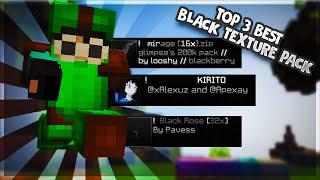 Top Three My Favorite Black Themed Pack || Solo Commentary