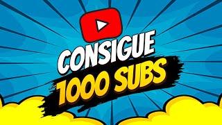 ¡10 PASOS para CONSEGUIR 1000 SUSCRIPTORES y MONETIZAR un CANAL de Youtube RAPIDAMENTE!