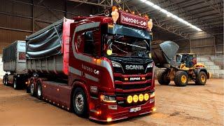 Scania R580 l V8 Sound Open Pipe l Heroes & Co