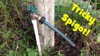 Unique Geocache: "Tricky Spigot"