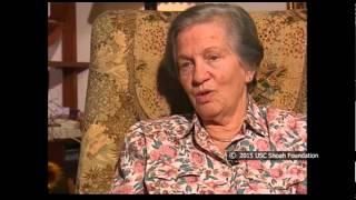 Holocaust survivor  talks about the murder of the prisoners on the last day of the death march