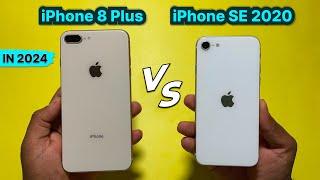 iPhone SE 2020 vs iPhone 8 Plus in 2024 | Detailed Comparison in Hindi️