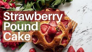 Strawberry Pound Cake