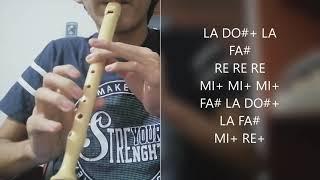 TUTORIAL Flauta Dulce - MII CHANNEL THEME