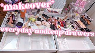 my 2025 everyday makeup drawer MAKEOVER!  *shop my stash*