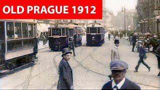 Prague in Colour 1912 [4k, Colourised]