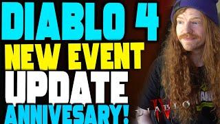 Diablo 4 - NEW EVENT! FREE Cosmetics Gold And EXP BONUS Incoming