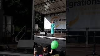Sofia Parkhomenko sings Ukrainian folk song