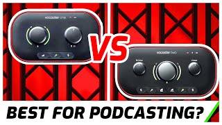 Focusrite Vocaster One vs Vocaster Two | Complete Comparison