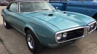 restored 1968 Pontiac firebird 400 ram air.