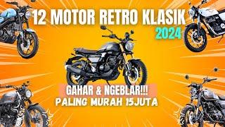 12 Rekomendasi Motor Retro Baru 2024! Gaya Vintage Murah Tapi Gahar