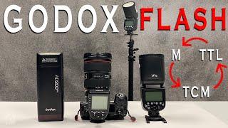 Godox Flash Modes - TCM | TTL | Manual - How to Use Them