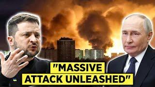 Russia Launch Huge Strike on Kyiv Overnight