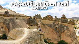 Paşabağları Ören Yeri - Rahipler Vadisi - Kapadokya Gezilecek Yerler - Cappadocia Turkey