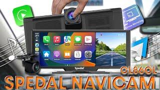 SPEDAL NAVICAM SMART CAR STEREO CL860L - Portable Upgrade!