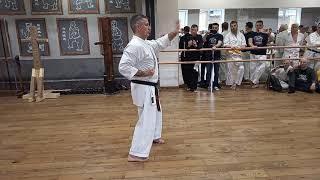 Tensho kata Goju ryu karate IOGKF Sensei Kurilko Bogdan 6 dan Goju ryu karate Russia