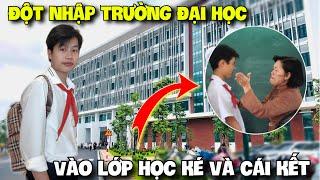 Quang Con Thử Thách Đột Nhập Trường Đại Học, Đi Học Vào Buổi Tối Và Cái Kết