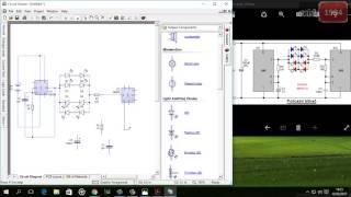 Circuit Wizard tutorial how to use, and simulate, police flasher circuit schematic easy