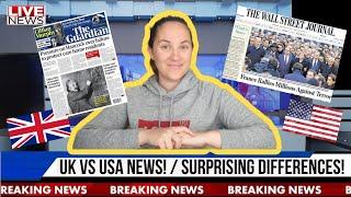 British vs USA NEWS! / are Americans actually uneducated?
