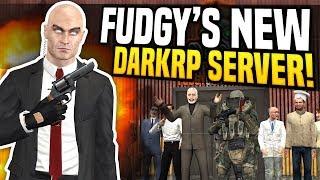 FUDGY'S NEW DARKRP SERVER - Gmod DarkRP | Becoming A Hitman!