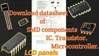 Find datasheet of Electronics Components|MOSFET IC Circuits boards.