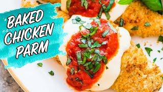 Healthy Baked Chicken Parmesan