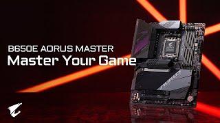 Introducing #B650E AORUS #MASTER - Master your Game | Product Overview