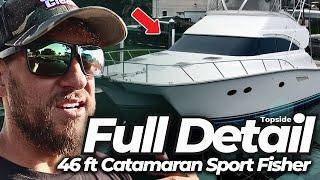 Full Transformation ( Step by Step ) Boat Detailing Guide