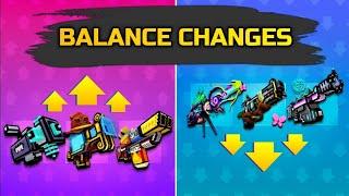 NEW BALANCE CHANGES - PIXEL GUN 3D