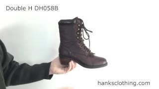 Double H  8" High Womens Aberdeen Packer Boot Style DH058B