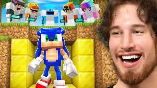 Minecraft Manhunt But I'm SONIC