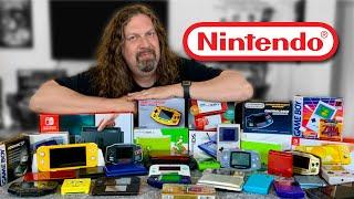 My NINTENDO HANDHELDS Collection! (Game Boy, GBA, DS, 3DS, Switch & More)