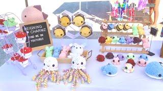 Crochet Craft Market Vlog: New Displays And Market Interactions!