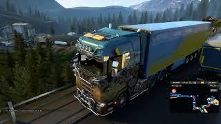 Euro Truck Simulator 2 | Truckersmp - Multiplayer -Kirkenes  | #190             #gaming   #ets2