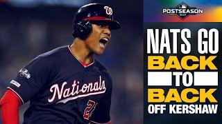 Nationals Anthony Rendon, Juan Soto take Clayton Kershaw deep to tie NLDS Game 5 | MLB Highlights