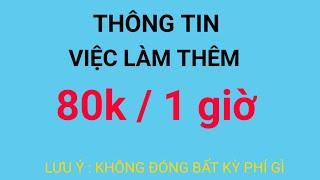 Việc Làm Thêm Lương Theo Giờ : Tuyển Giúp Việc Lương 80k/1 giờ | Tìm Việc Làm Thêm