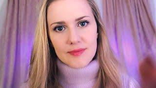 Soft Whispers  Slow Hair Brushing  ASMR  Pleasant White Noise