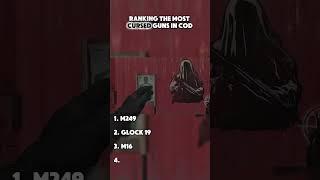Top 4 Most Cursed Guns in Cod #cod #nerf