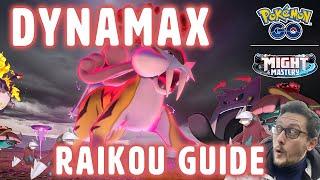 How To Defeat *Dynamax Raikou Battles* in Pokemon GO! Battle Weekend Info & Counters