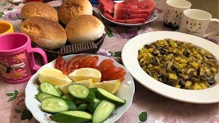 تعالو شوفو شنو سويت سحوربنص ساعة عملت اطيب ساندوتشات مع هيل وزعفرآن بغداد