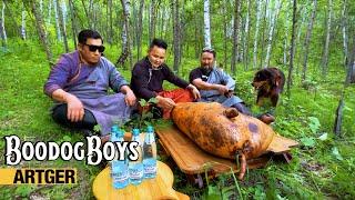 PORK Premier Special: Roasting a Full PIG BOODOG - FIRST TIME EVER! | Boodog Boys